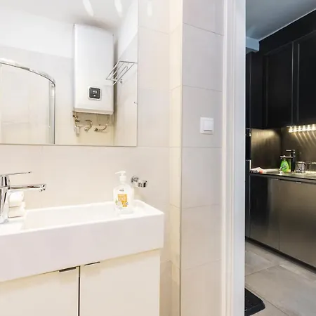 Bright Studio With Parliament View, Free Parking Apartment Budapest
